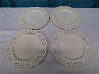 4 Plates Made in Portugal 13" Dia