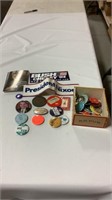 Lot of presidential & misc pins
