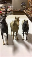 3 Breyer horses