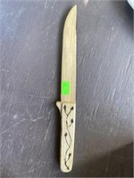 Wooden Knife 10 Inch