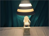 Lifeguard Chair Lamp. (Works) 22" T