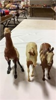 3 Breyer horses