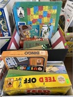 Board Games, Indiana Puzzle & Books