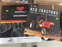 Red Tractors Book & Versatile 2019 Calendar