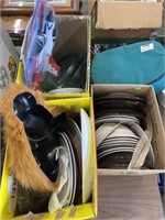 Dishes, Pyrex Carry Case, Targets, Toy Plane,