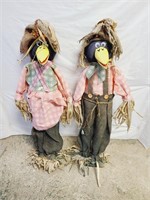 Crow Scarecrows