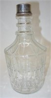 HAWKES CRYSTAL BOTTLE with STERLING RIM