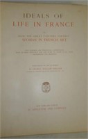 ANTIQUE BOOK- IDEALS OF FRANCE