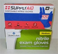 BOXES OF LATEX-FREE GLOVES (13)
