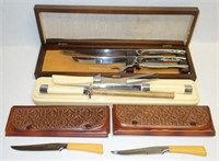 CARVING SETS AND KNIVES (4)
