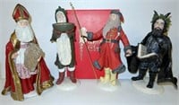 DUNCAN ROYALE HOLIDAY FIGURES (4)