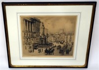 CLEMENTS "BALTIMORE MONUMENT" ETCHING