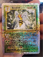 Pokemon card Beedrill legendary reverse holo