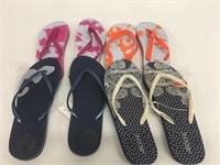 4 New Pairs Size 9-10.5 Sandals