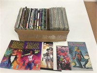 Box of Assorted 55+ Comics & 35+ Graphic Novels