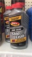 Stop leak. 2-11 oz bottles.