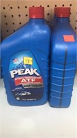 5 bottles PEAK Automotive Transmission Fluid. 1qt