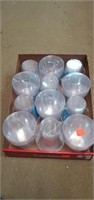Flat of 12 pkgs party cups (10 each)