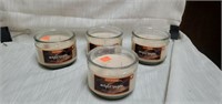 Lot of 4 Maple Sugar candles