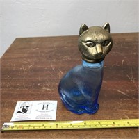 Small Creepy Cat Bottle