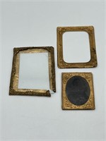 Antique delicate photograph frames