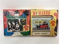 The 3 Stooges and Mr. Magoo super 8 tapes