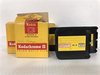 Kodachrome II super 8 cartridges