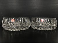 Two crystal Gotham Germany bowls