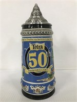 Tetra 50th anniversary German stein