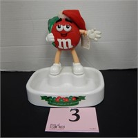 M&M'S BATTERY OPERATED CANDY DISH 8IN