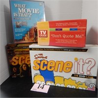 2 SCENE IT TRIVIA GAMES, 1 WHAT MOVIE IS THAT?