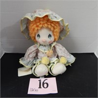 PRECIOUS MOMENTS "PEGGY" PLUSH DOLL BY APPLAUSE