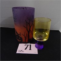 YANKEE CANDLE CO HALLOWEEN THEMED CANDLE HOLDER 8