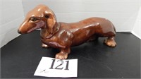 DACHSHUND FIGURINE BY ROYAL HAAGER 15 IN