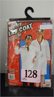 DOCTOR LAB COAT COSTUME FITS UP TO A CHILD SIZE