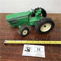 Green Metal Tractor