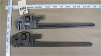 2 pc Trimo Pipe Wrenches