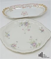 Two Antique Porcelain Plates