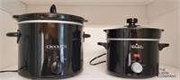 Large and Small Crock Pots