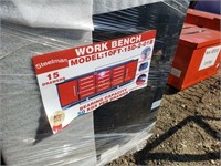 New/ Unused 10' Work Bench w/ 15 Drawers & 2 Cab