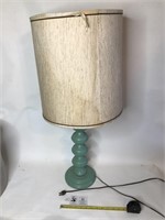 Vintage Teal Lamp