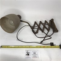 Vintage Accordian Lamp
