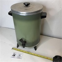 Vintage Green Coffee Pot - No Cord
