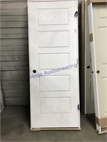 WHITE DOOR, 30 X 80", PRE-HUNG