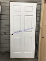 WHITE DOOR, 36 X 80", PRE-HUNG