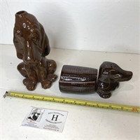 Brown Dog Decanter and Other