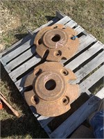 Set of AC wheel weights