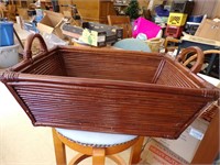 Rattan Wood Carry Box