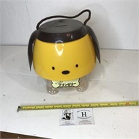 Asian Plastic Dog Bank Container