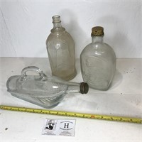 Vintage Bottle Lot - Ship, Ben Franklin